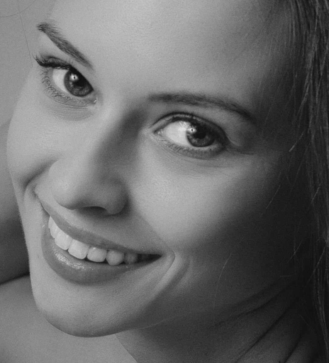 Young professional woman smiling portrait